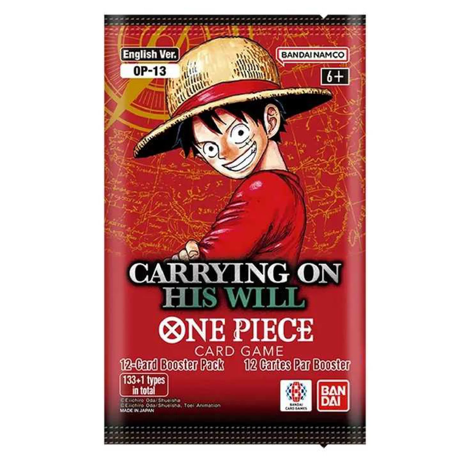 One Piece Card Game: OP-13 - Carrying On His Will Booster Box - Image 2
