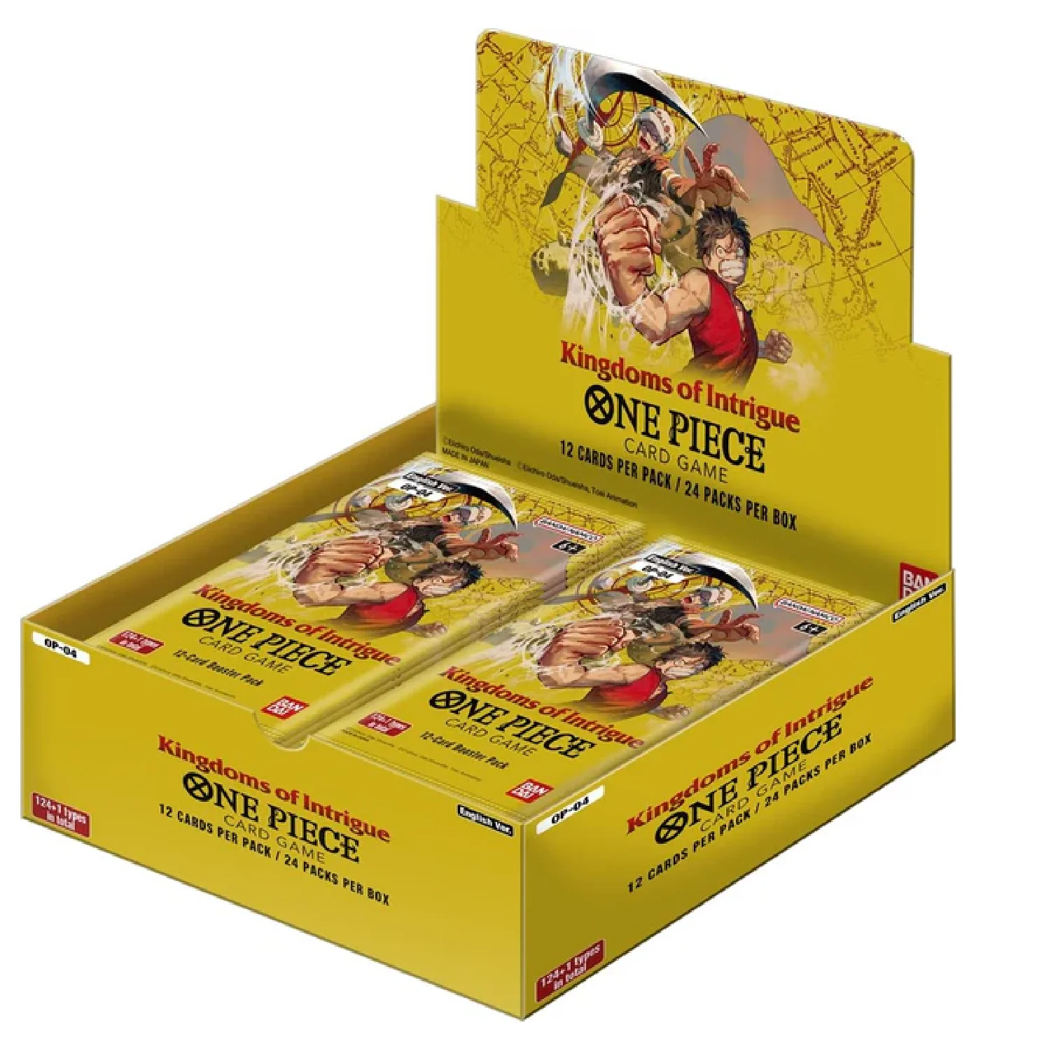 One Piece Card Game: OP-04 Kingdom of Intrigue - Booster Box