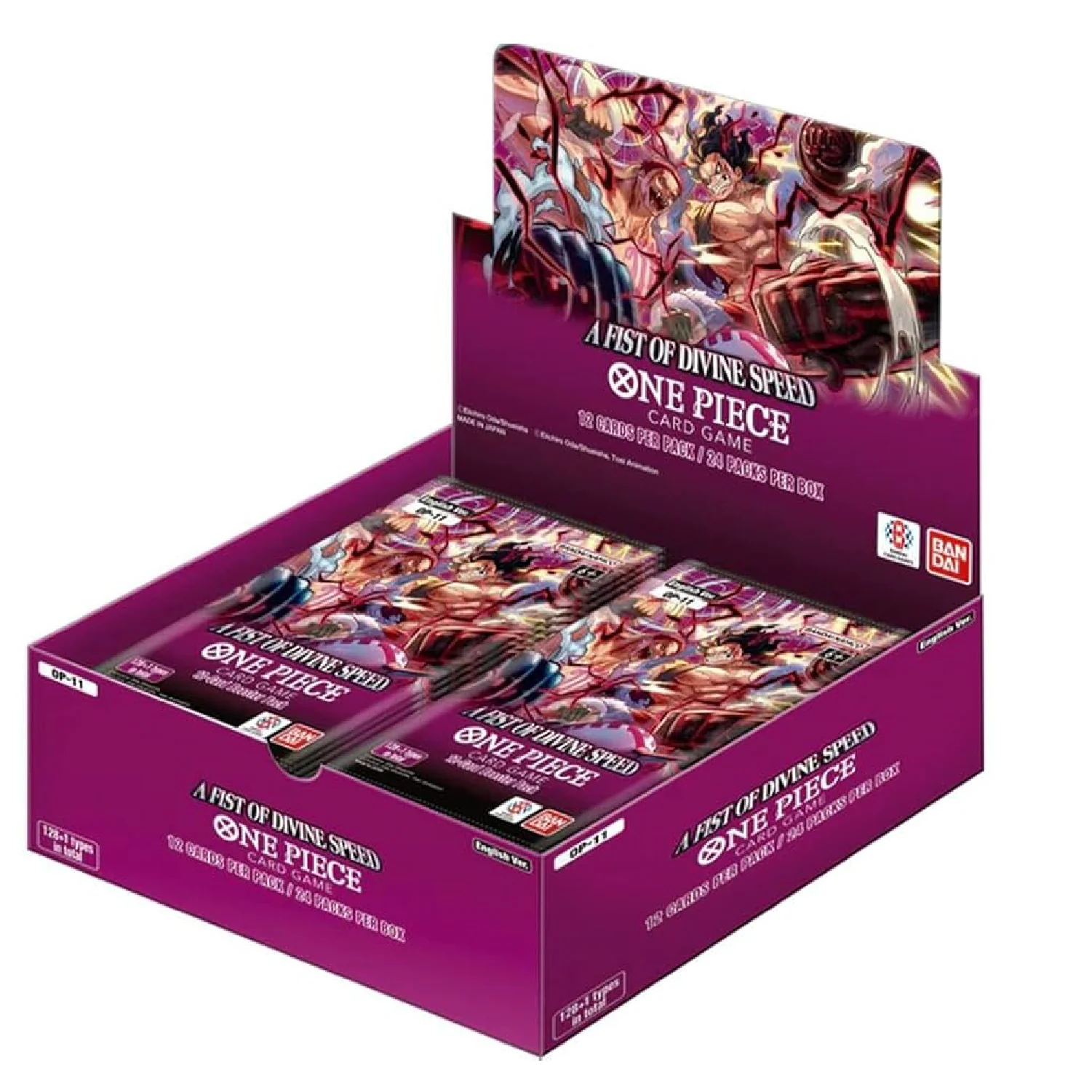 One Piece Card Game: OP-11 - A Fist of Divine Speed Booster Box