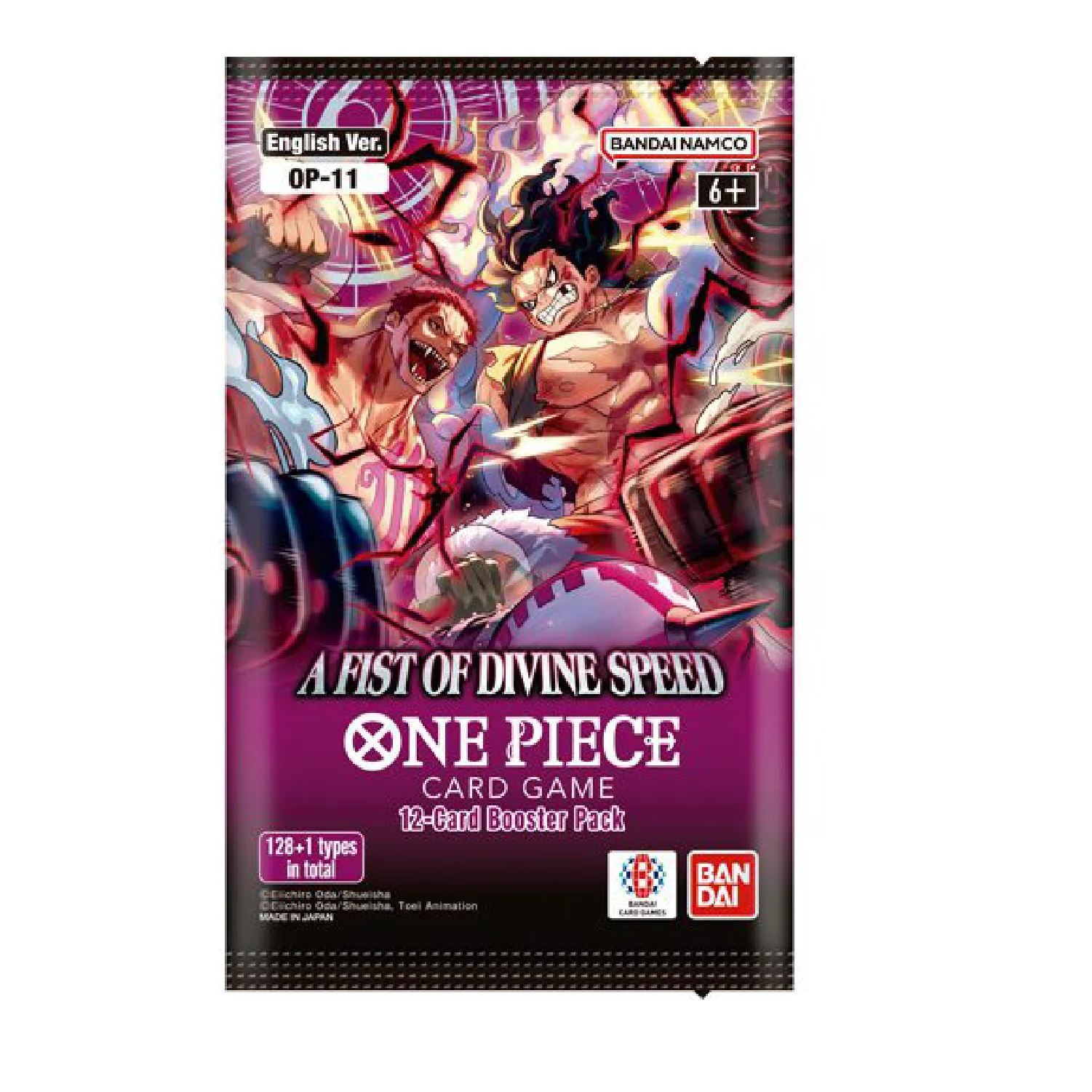 One Piece Card Game: OP-11 - A Fist of Divine Speed Booster Box - Image 2