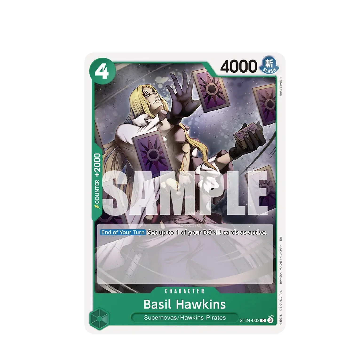 One Piece Card Game: ST-24 GREEN Jewelry Bonney - Starter Deck - Image 5