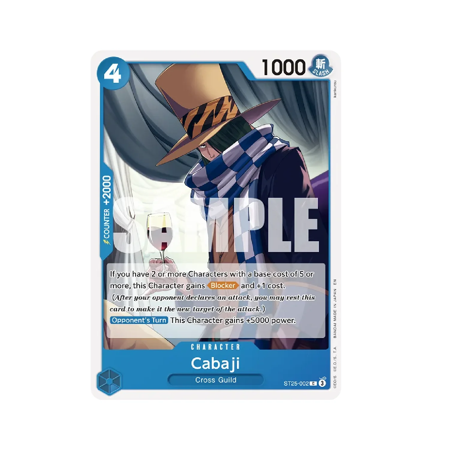 One Piece Card Game: ST-25 BLUE Buggy - Starter Deck - Image 4