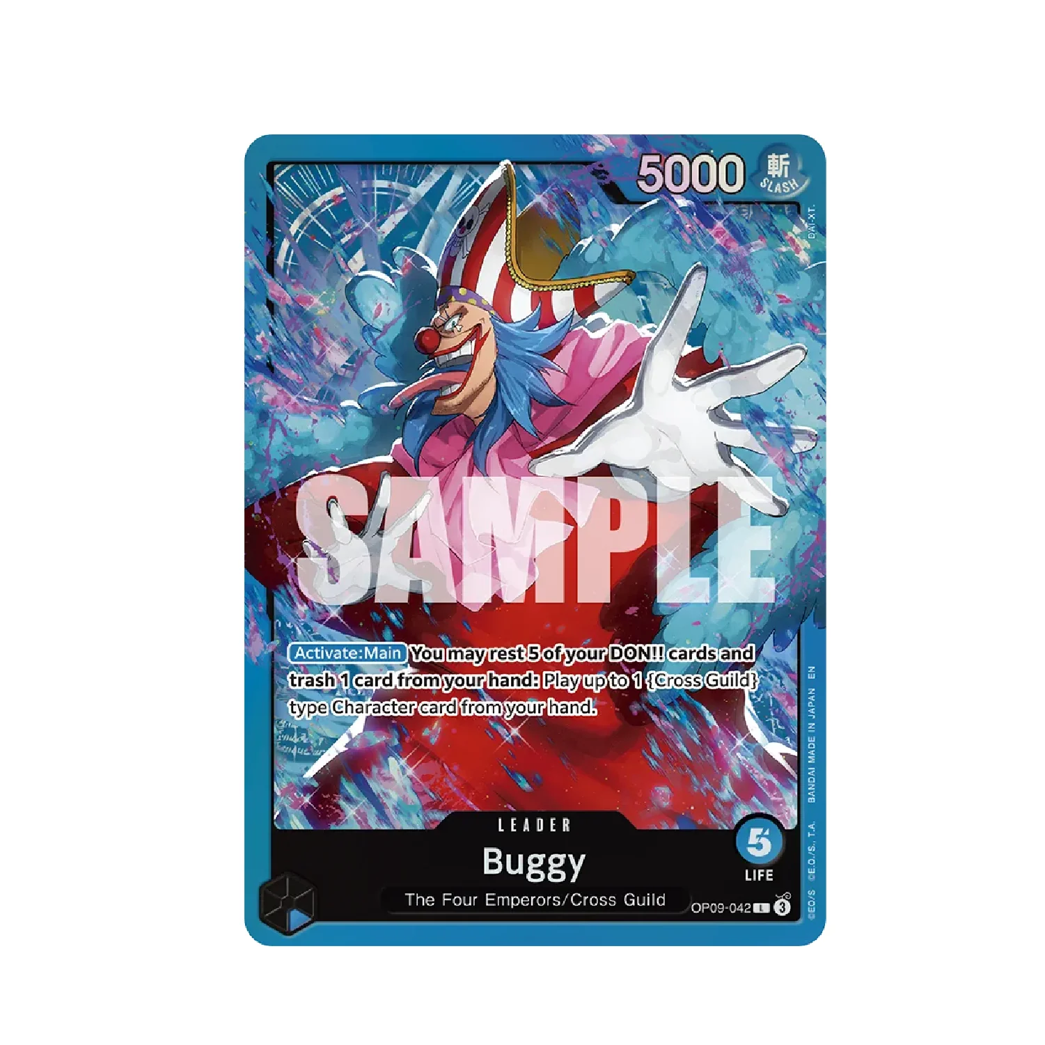 One Piece Card Game: ST-25 BLUE Buggy - Starter Deck - Image 5