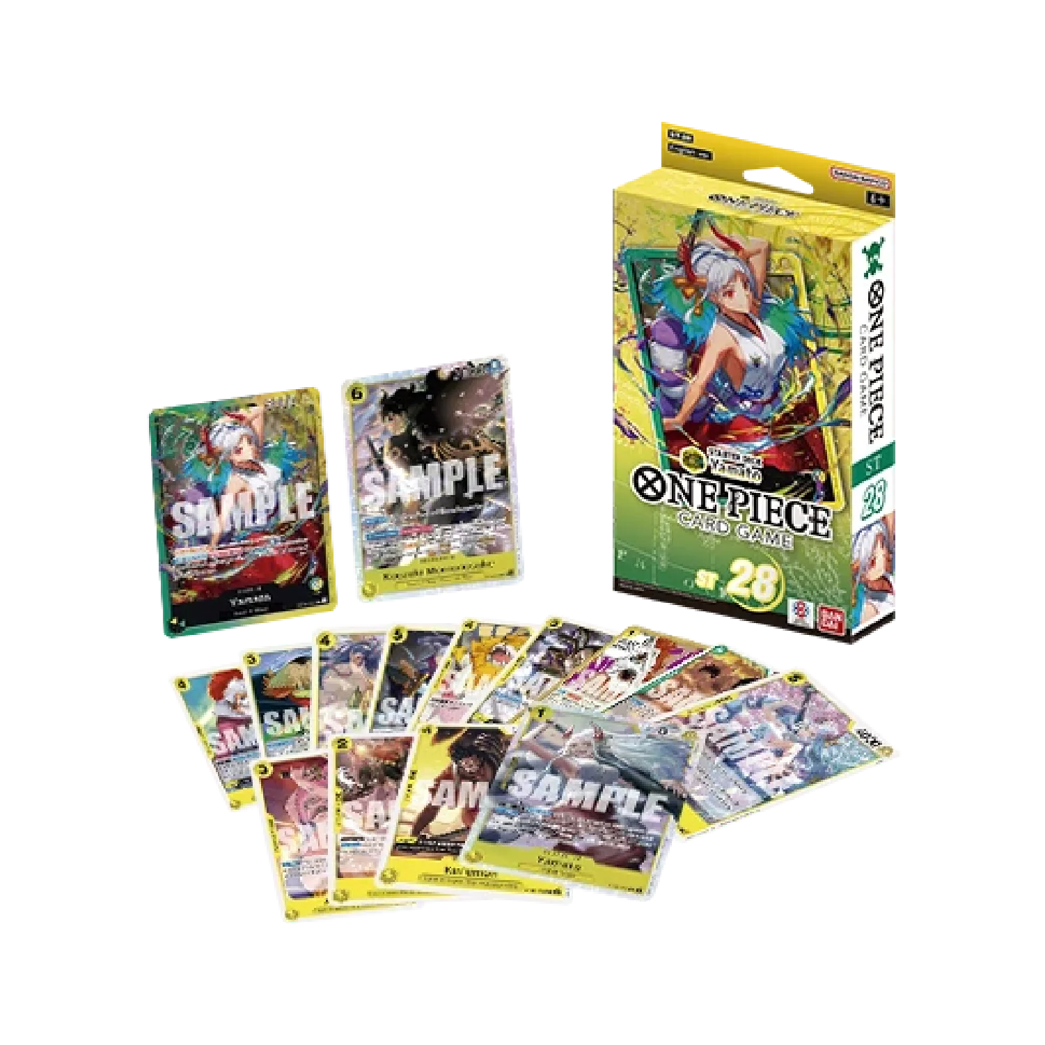 One Piece Card Game: ST-28 Green/Yellow Yamato - Starter Deck - Image 2