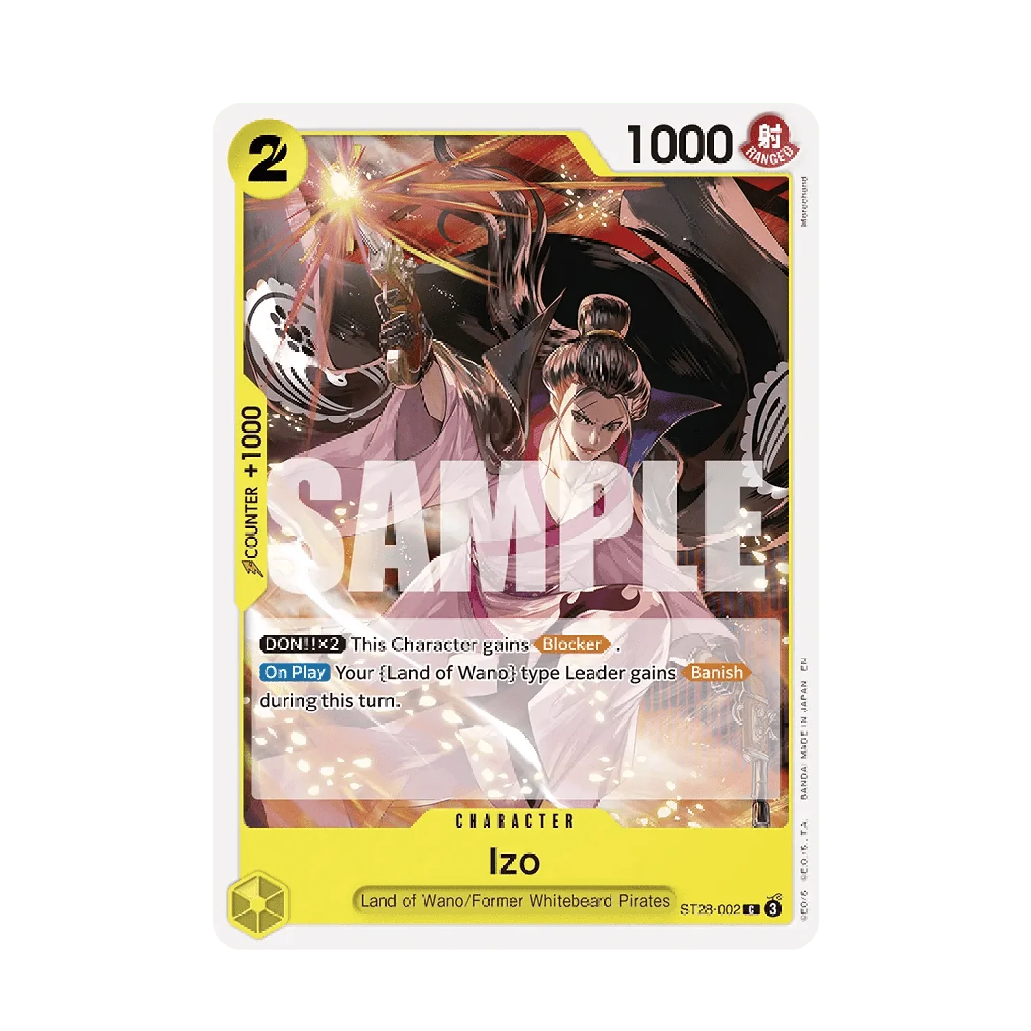 One Piece Card Game: ST-28 Green/Yellow Yamato - Starter Deck - Image 6
