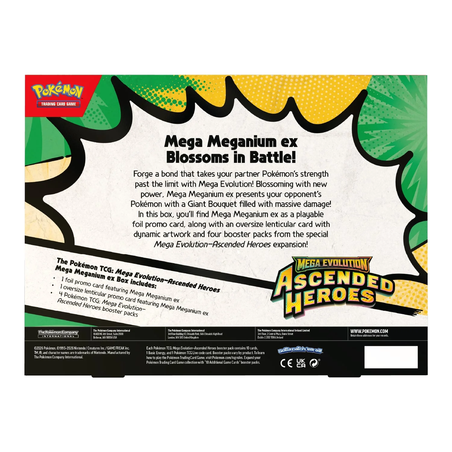 Pokemon TCG: Ascended Heroes - Mega Meganium ex Box - Image 3