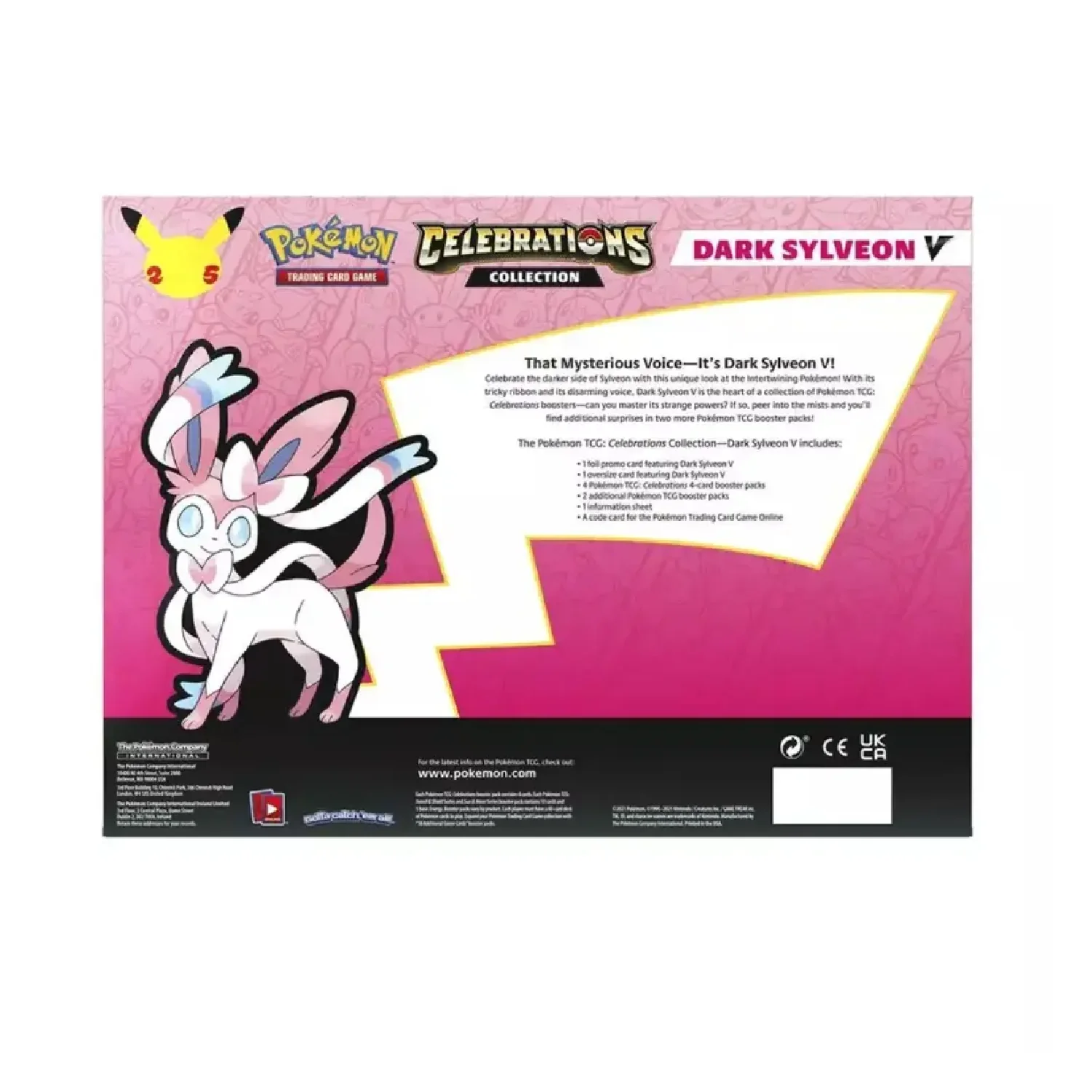 Pokemon TCG: Celebrations Collection Box - Dark Sylveon V - Image 2