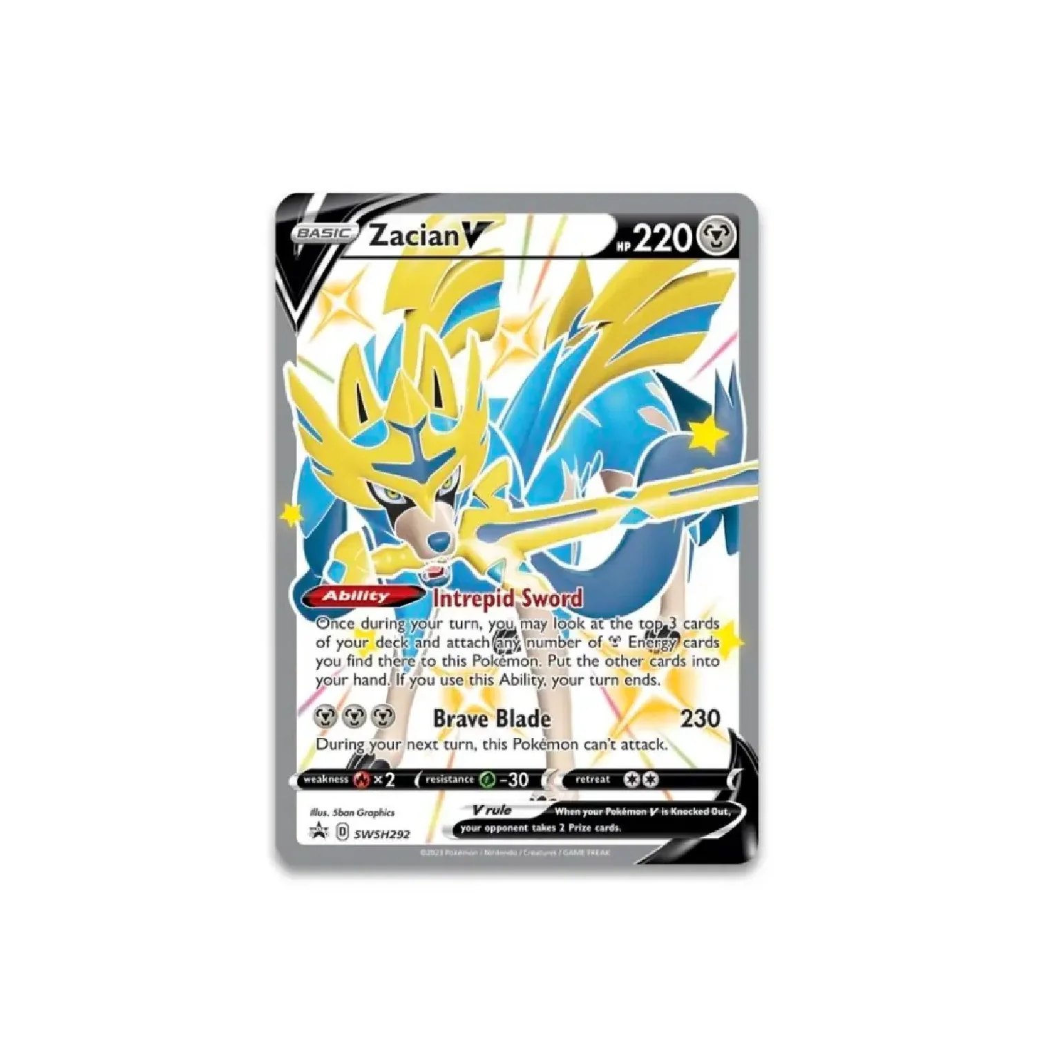 Pokemon TCG: Crown Zenith Premium Figure Collection (Shiny Zacian) - Image 5