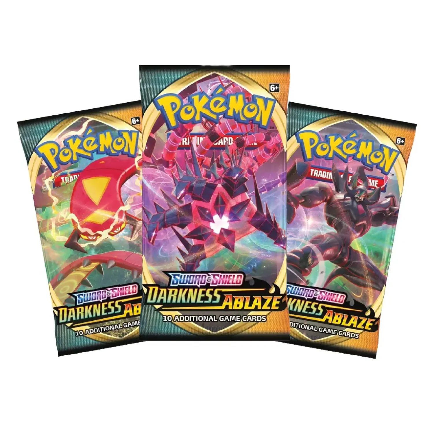 Pokemon TCG: Darkness Ablaze 3 Pack Blister Flareon - Image 3