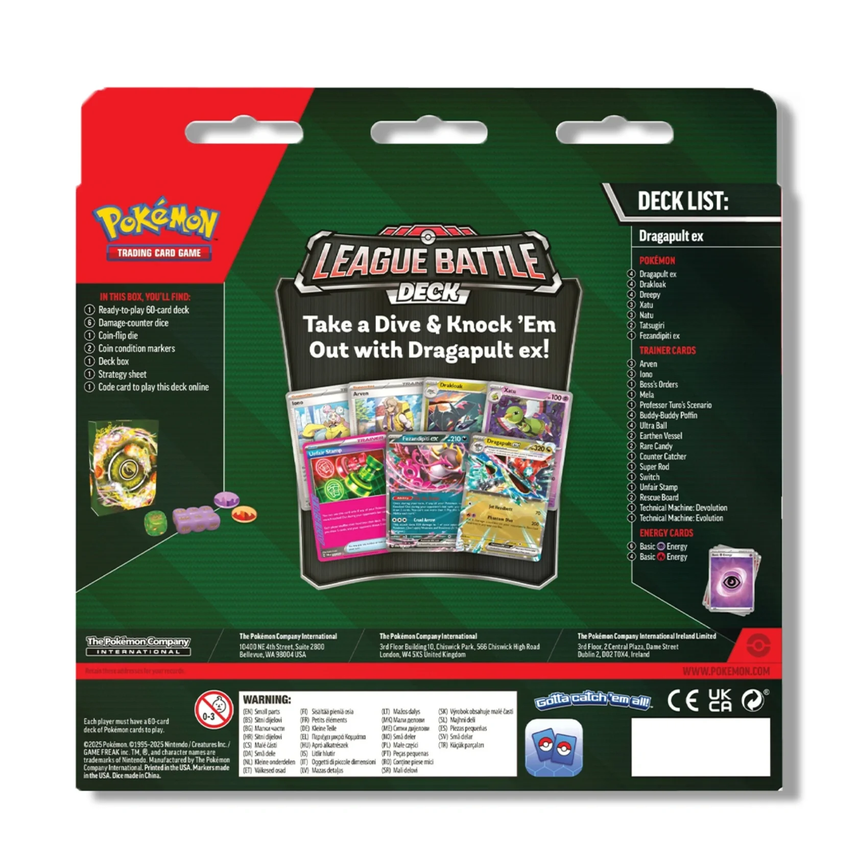 Pokemon TCG: Dragapult ex League Battle Deck - Image 2