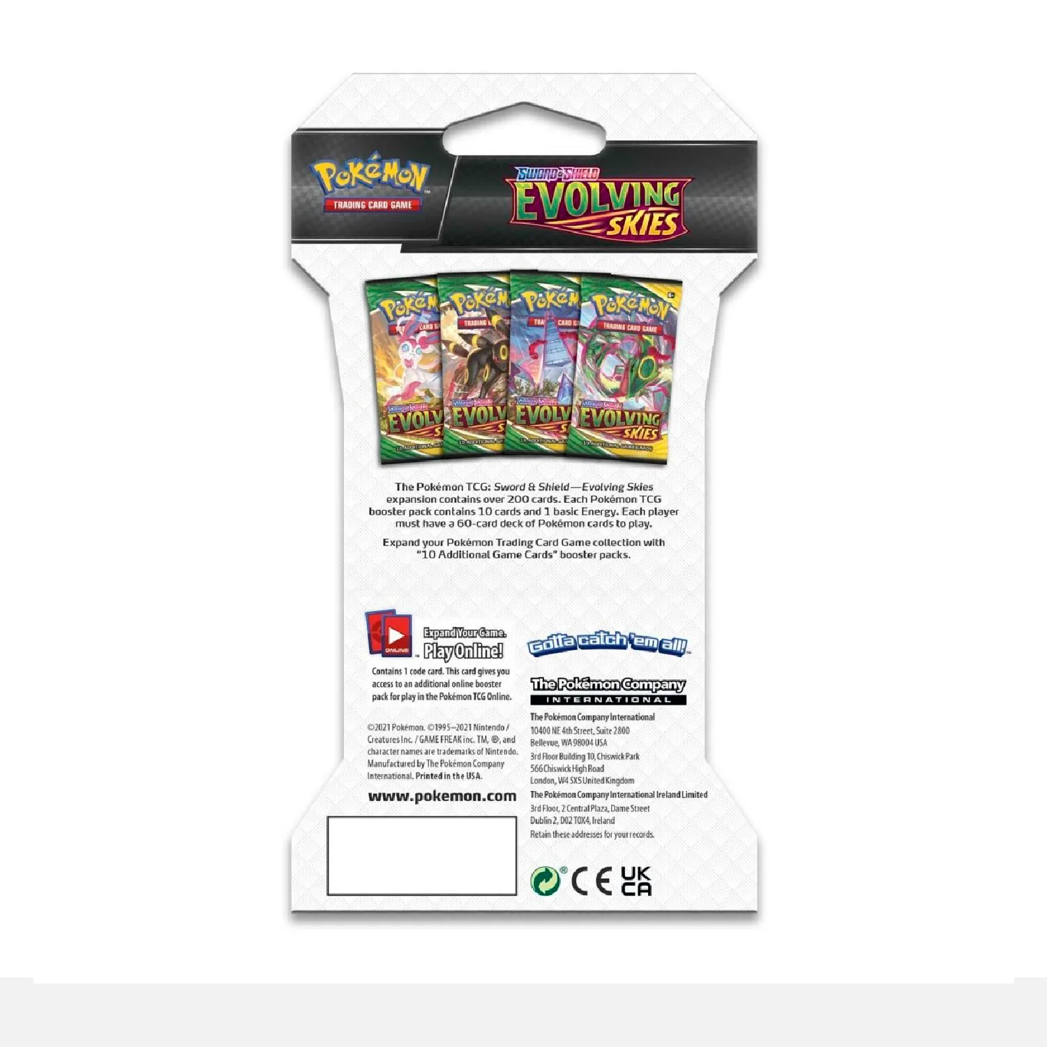 Pokemon TCG: Evolving Skies Sleeved Booster Pack - Image 6