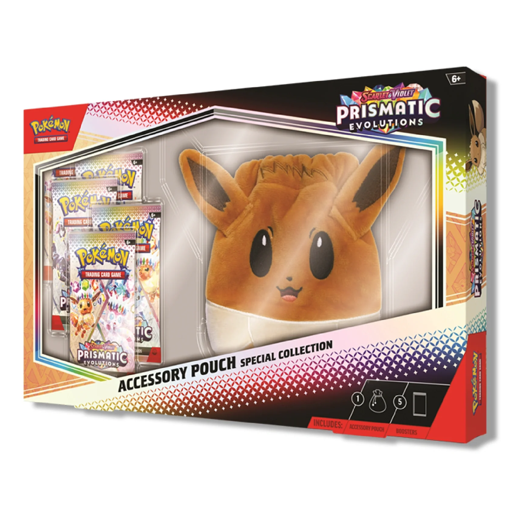 Pokemon TCG: Prismatic Evolutions - Accessory Pouch Special Collection