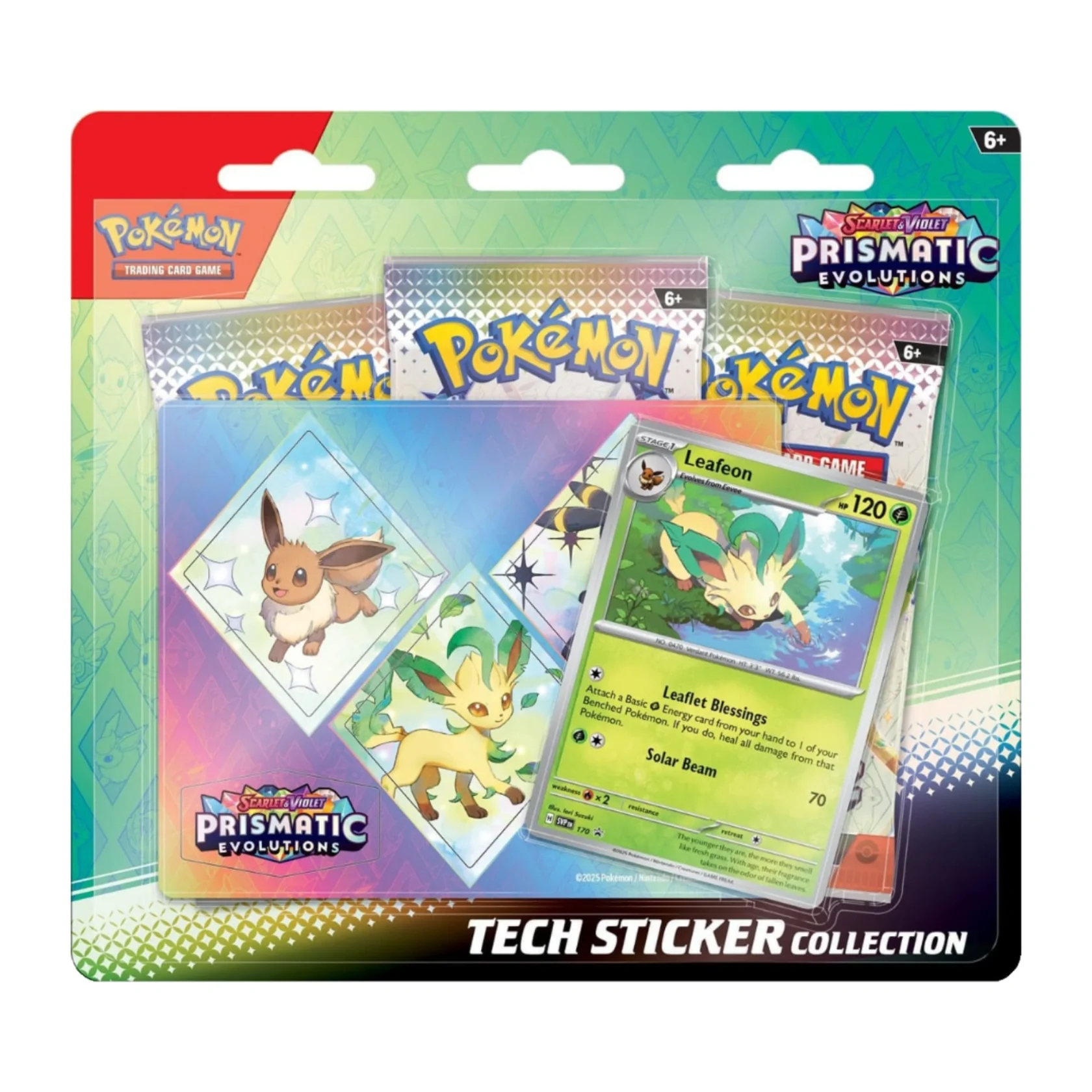 Pokemon TCG: Prismatic Evolutions - Tech Sticker Collection - Image 2