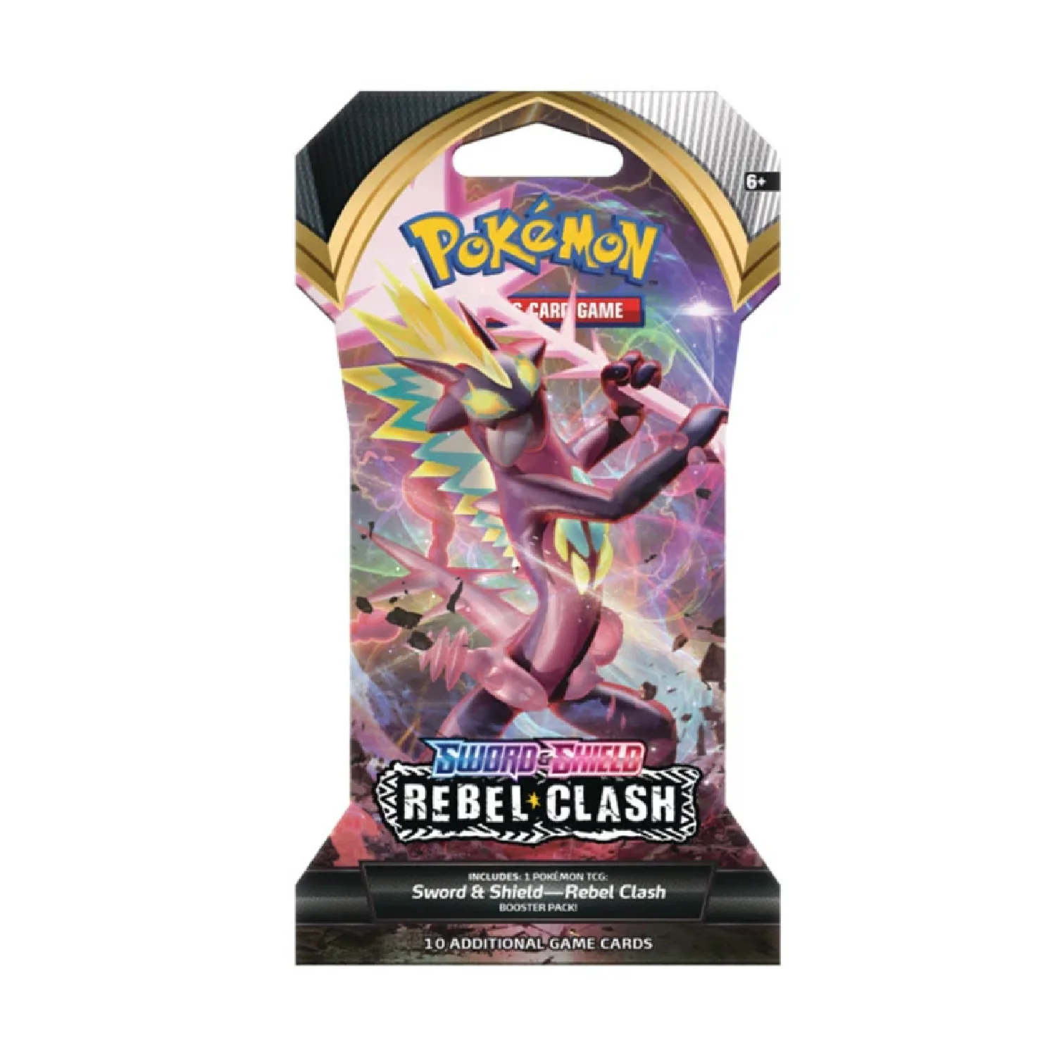 Pokemon TCG: Rebel Clash Sleeved Booster Pack - Image 4